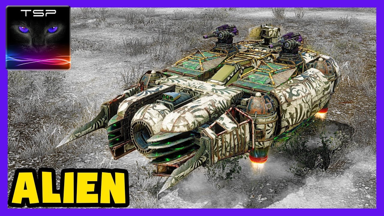 Crossout #270 ► ALIEN SHIP?! &brvbar; 2x Impulses Hovercraft Build & Gameplay