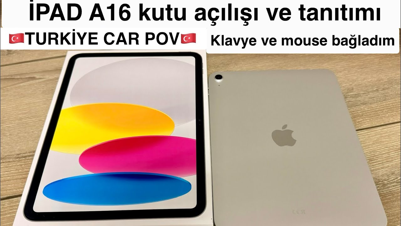 YENİ İPAD A16 11.NESİL KUTU AÇILIŞI VE İLK İZLENİMLERİ OYUN PERFORMANSI UYUMLU KLAVYE MOUSE SETİ ?