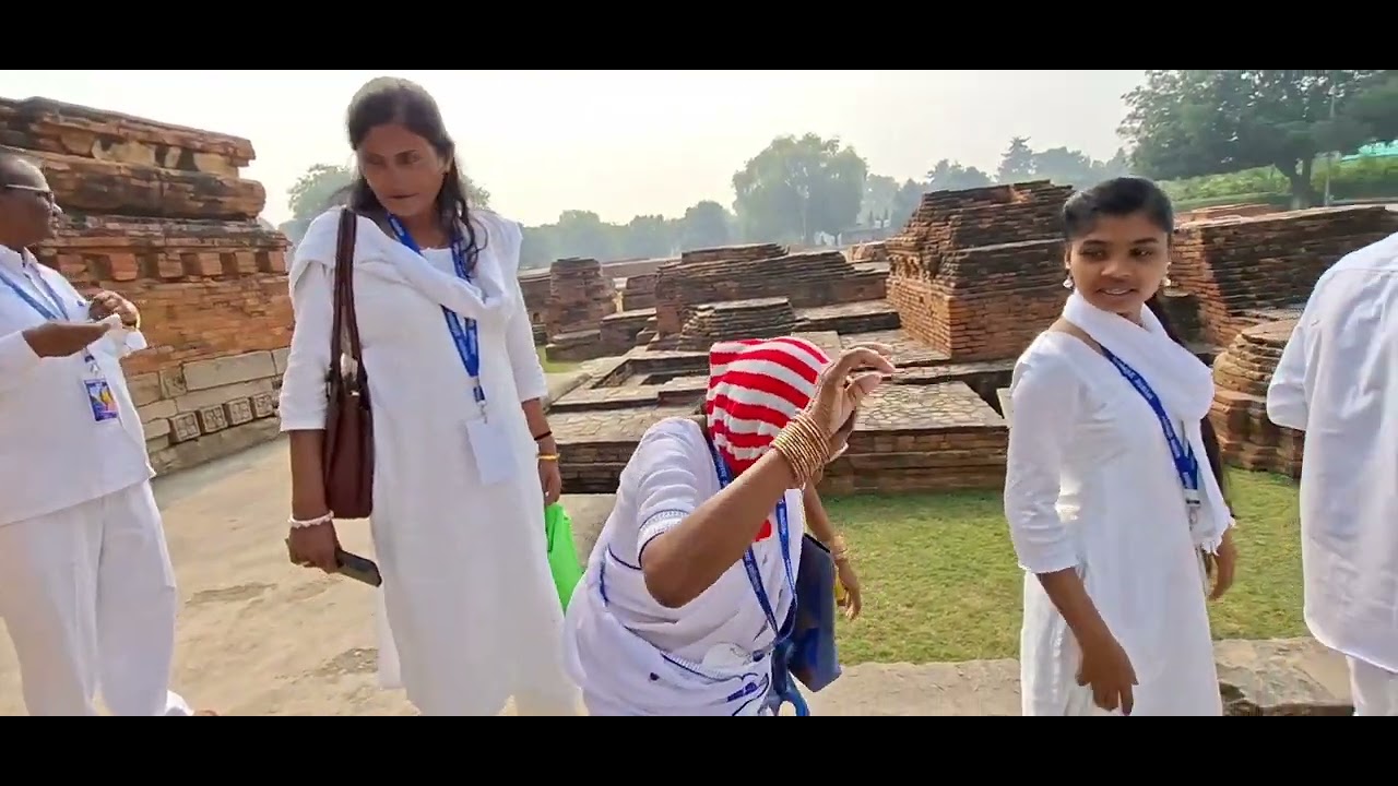 #Sarnath Dhammek stupa Buddha Darshan Sahal  speech of bikku Vinay Boudi Priya Mahatero part [1]