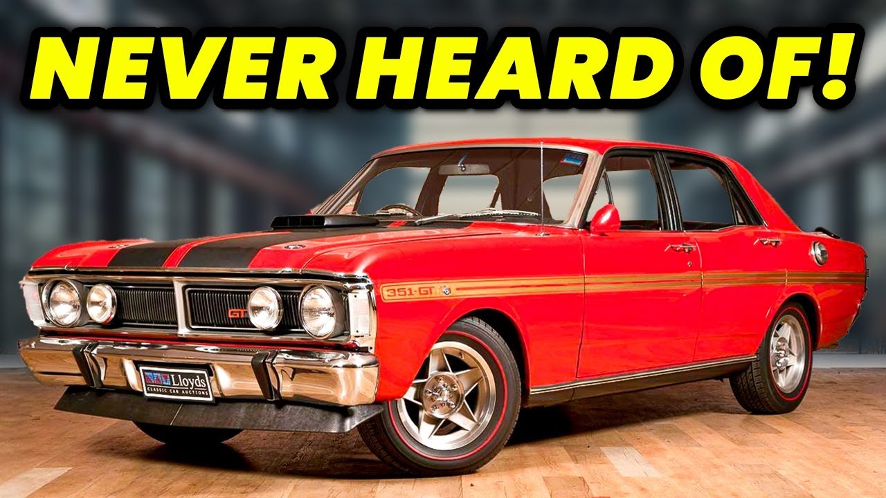 15 WEIRD FORD Muscle Cars You've NEVER Heard Of!