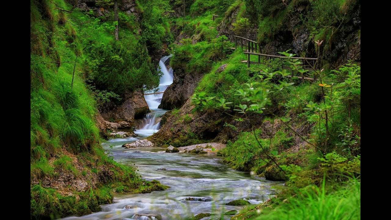 Durch Weißbachschlucht bei Schneizlreuth in den Bayrischen Alpen