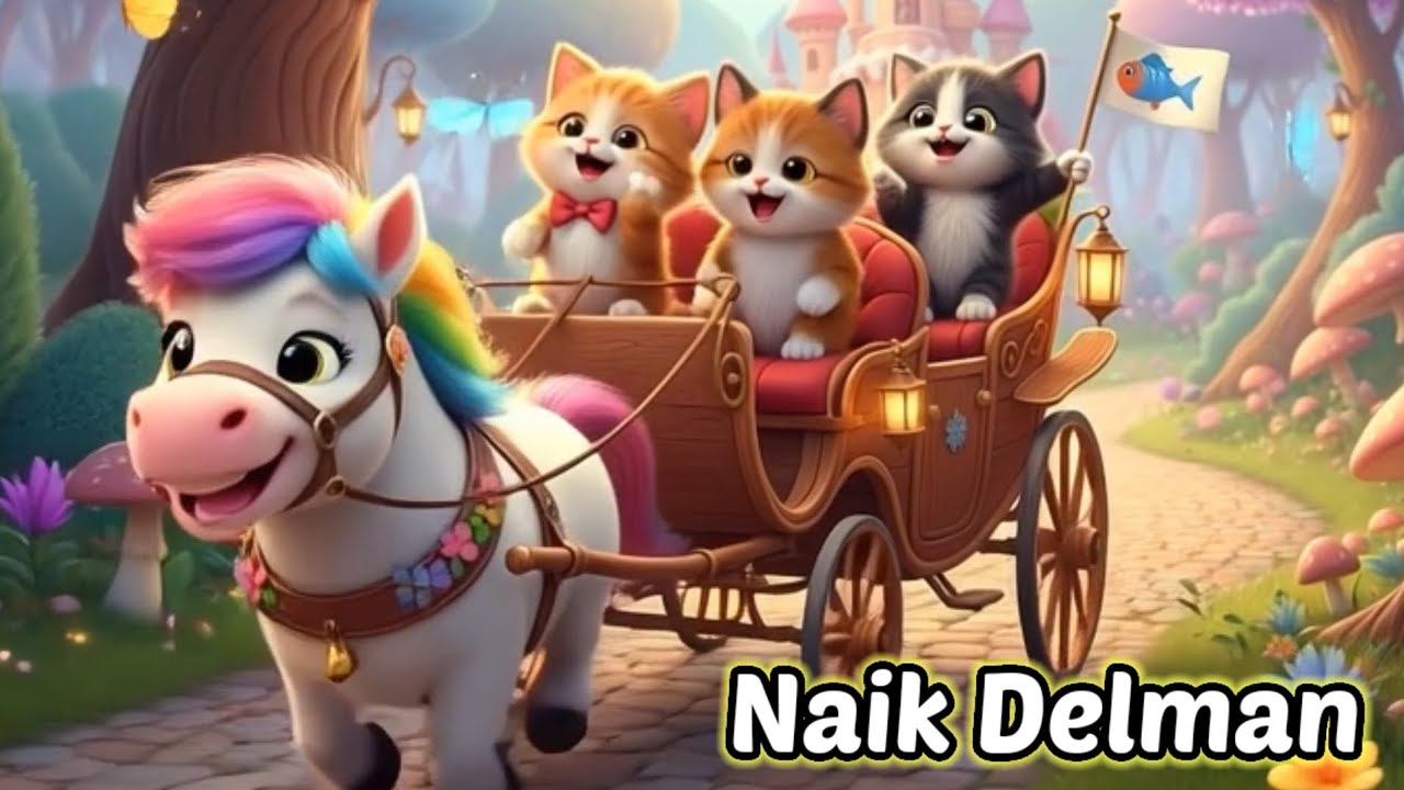 Naik Delman ~ Lagu Anak Anak Lucu 