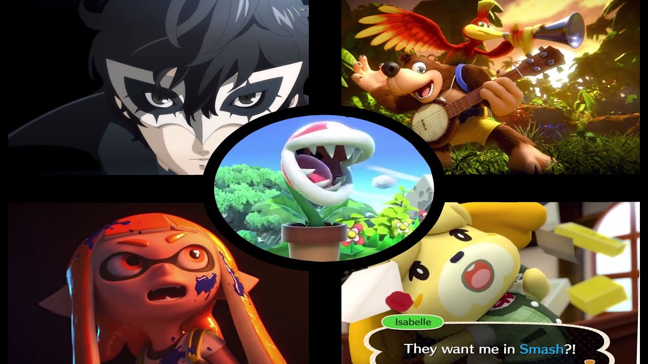 Super Smash Bros Ultimate: All Trailers + DLC Trailers