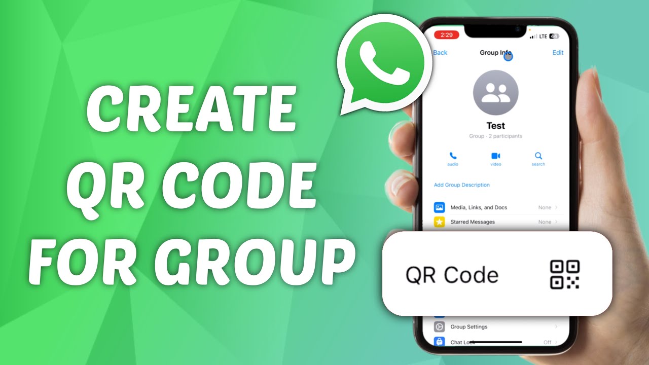 How to Create QR Code for Group in WhatsApp