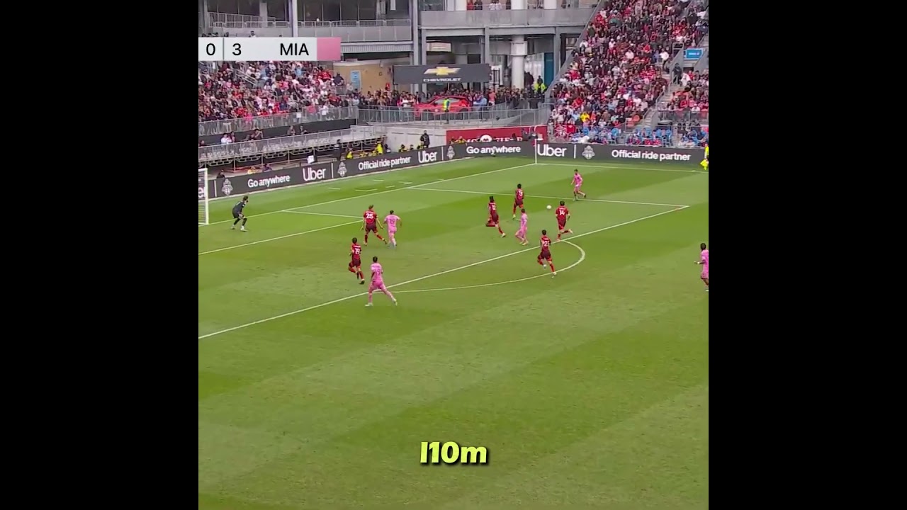 Messi goal today vs Toronto