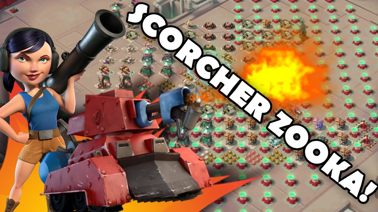 Trying To Win With SCORCHER ZOOKA! | Boom Beach