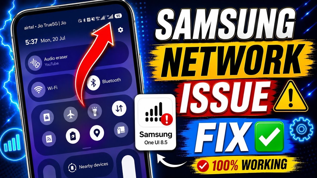 After New Update! Samsung Mobile Network issue Fix ✅ Increase internet Speed
