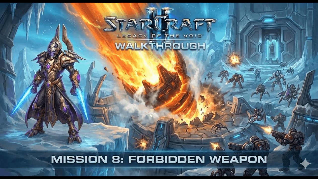 StarCraft 2: Legacy of the Void Walkthrough | Mission 8: Forbidden Weapon