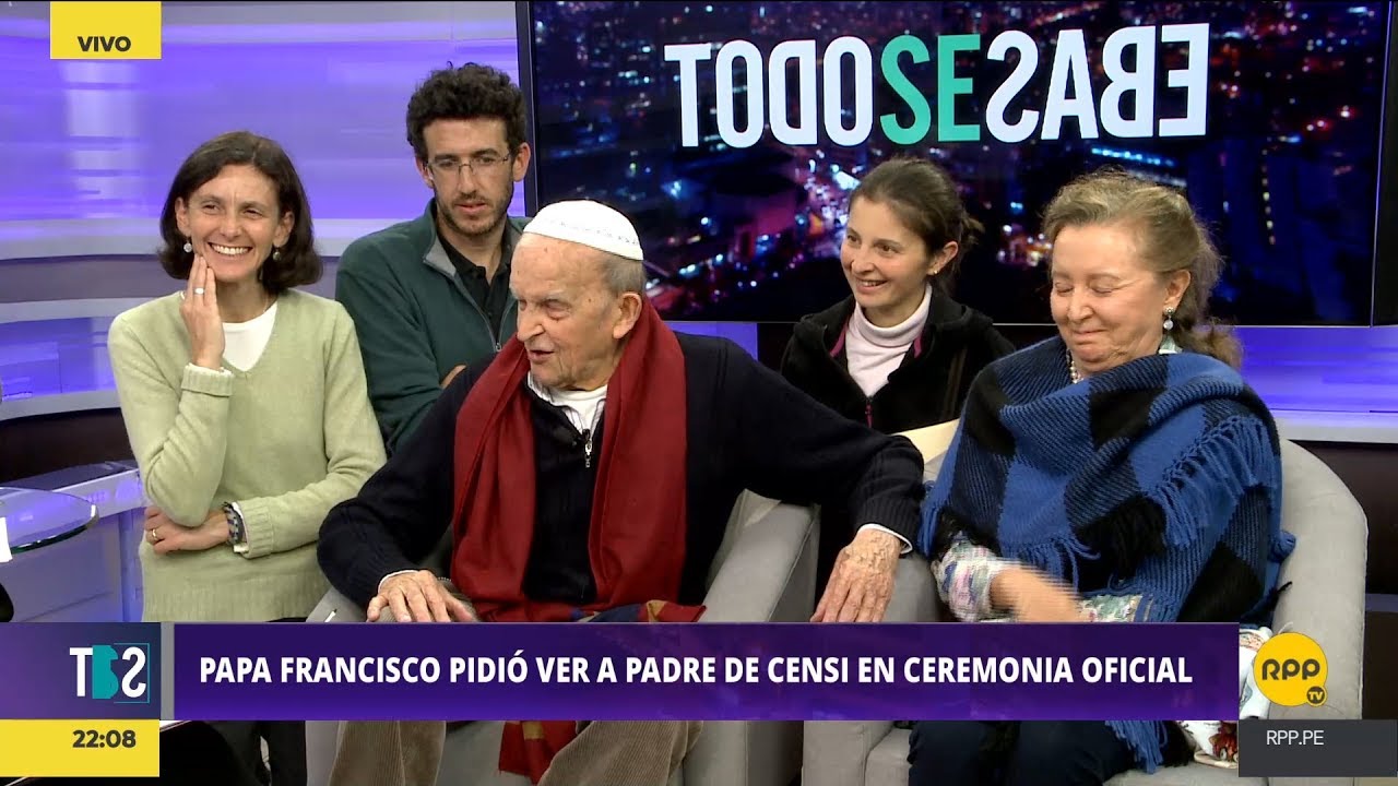 Todo Se Sabe│Papa Francisco pidió ver al Padre Censi en ceremonia oficial