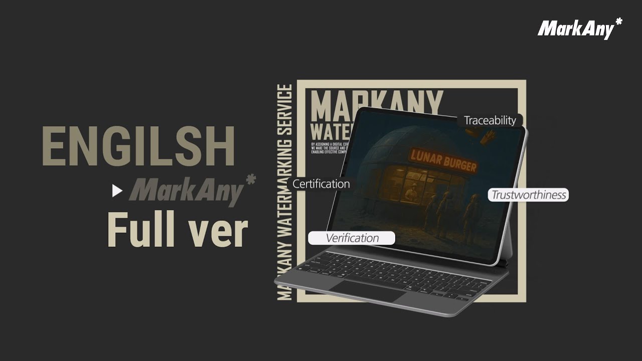 [MarkAny] Korean NPU-Based Generative AI Invisible Watermark Technology | Full Ver.