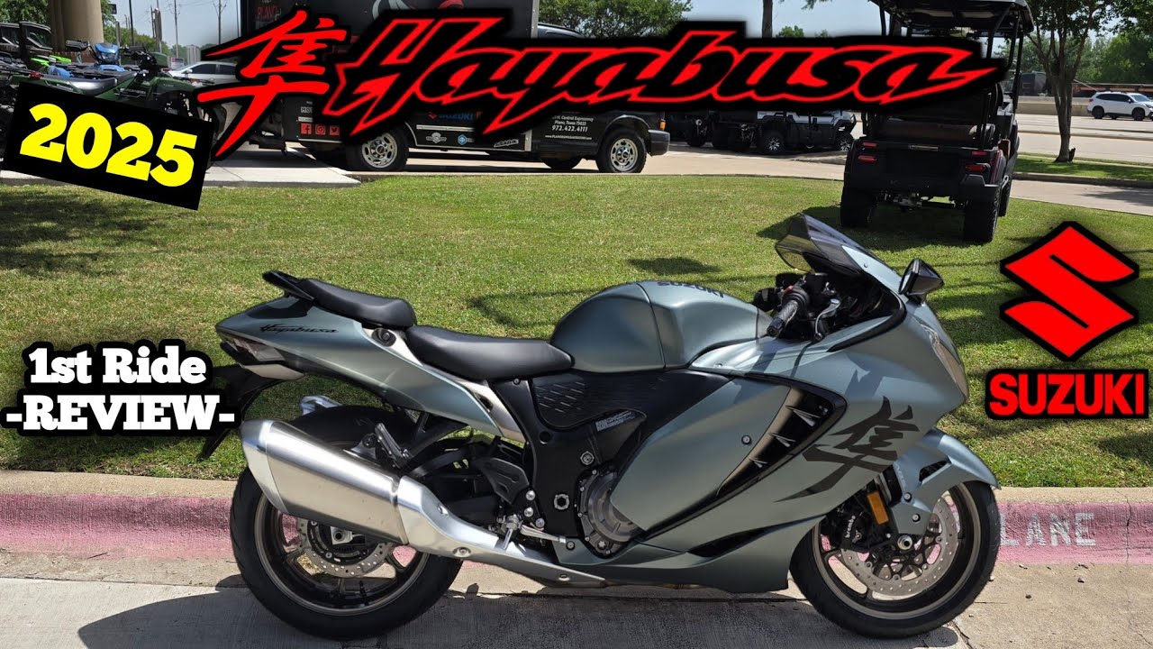 2025 Suzuki Hayabusa 1st Ride & Review | Kawasaki's Zx14' Arch Nemesis