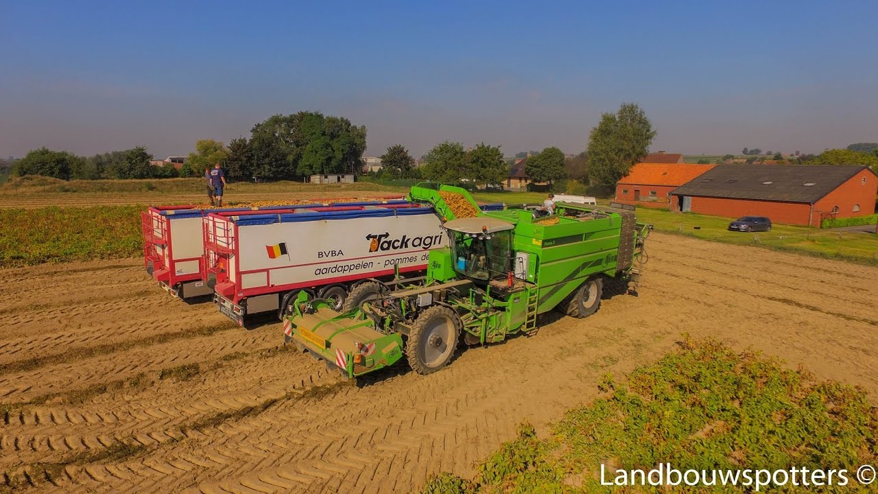 Aardappelen rooien 2016 - AVR Puma 3 - DJI Phantom 3