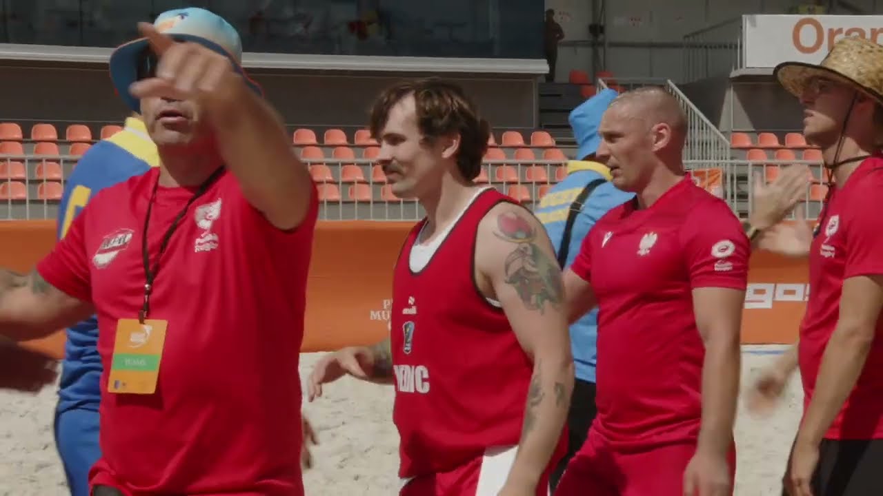 Ukraine - Poland (Beach Rugby - Chisinau 2025)