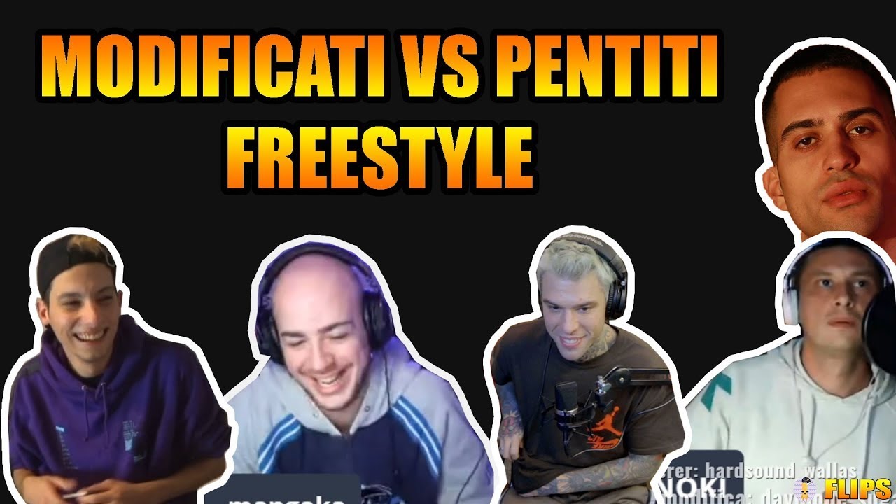 MODIFICATI VS PENTITI FREESTYLE CON FEDEZ, INOKI, PANETTY, TIZ E ENKK | HOMYATOL LIVE