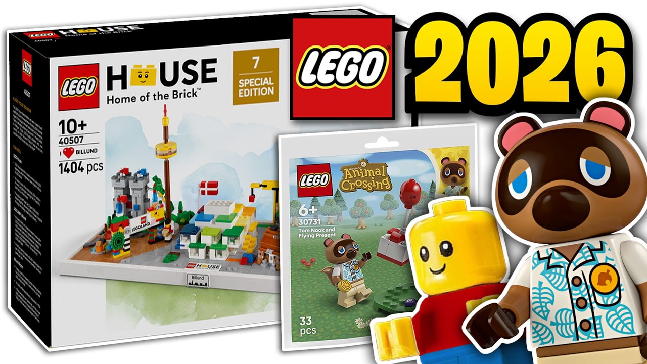 Ещё больше официально анонсированных наборов LEGO на март 2026 года: эксклюзивный набор LEGO Hous...