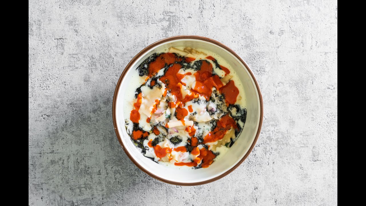 Pasta con i totani, il loro nero e crema di patate e peperoni (Ricetta Gourmet) - ChefDeg - Saporie