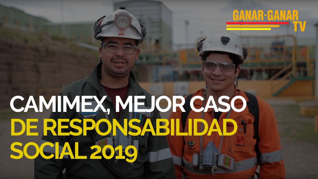 CAMIMEX ganador del premio al Mejor Caso de Responsabilidad Social 2019