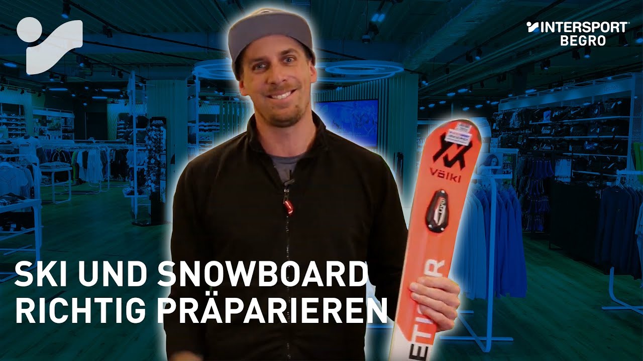 Ski und Snowboard richtig präparieren | Schleifen | Wachsen | Belag Ausbessern | Service