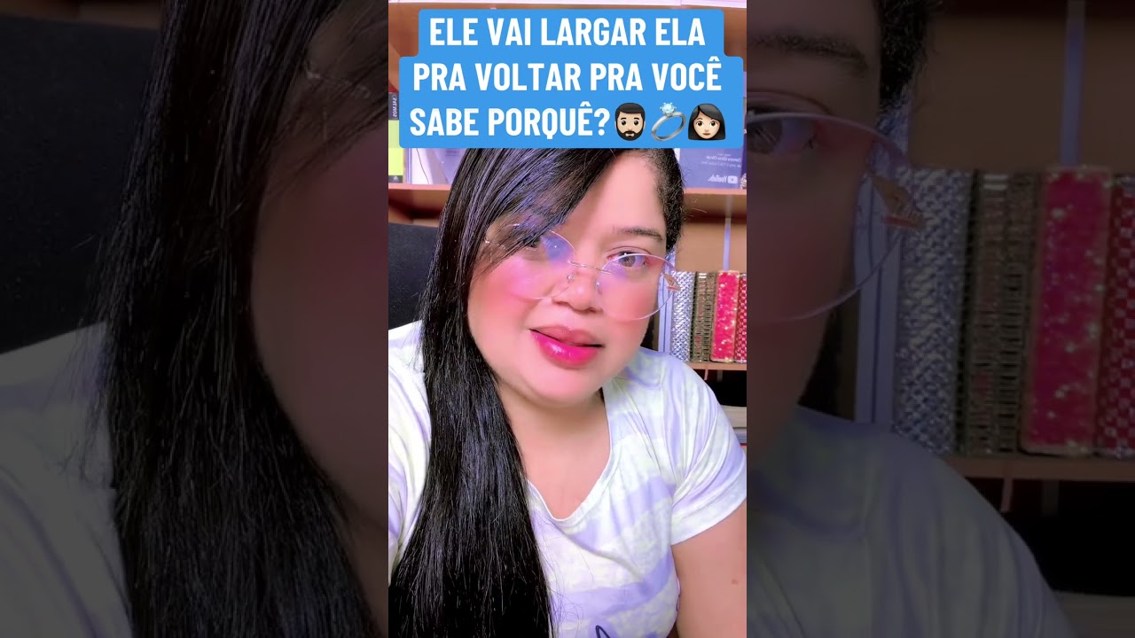 Ele vai largar ela só pra ficar com você como amor