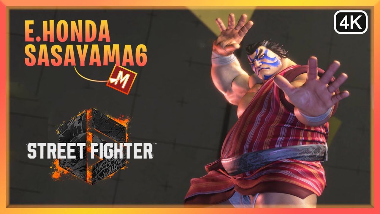 Street Fighter 6 : Master E.Honda (sasayama6) with Modern Controls!