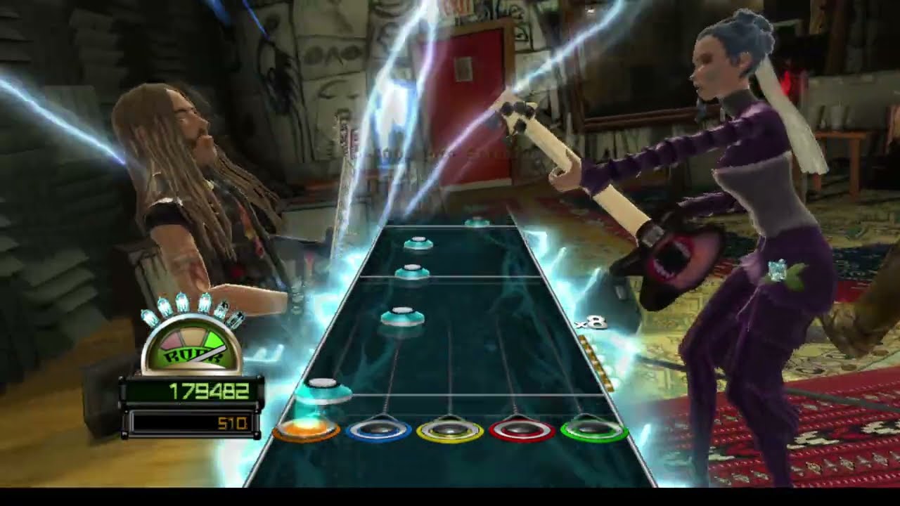 Guitar Hero World Tour: Definitive Edition gameplay: H is Orange - Nothing All The Time