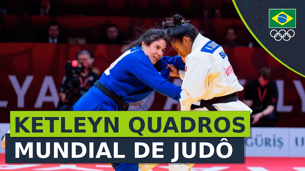 Ketleyn Quadros (63kg) vence Barbara Timo (Portugal) na estreia I MUNDIAL DE JUDÔ DOHA 2023