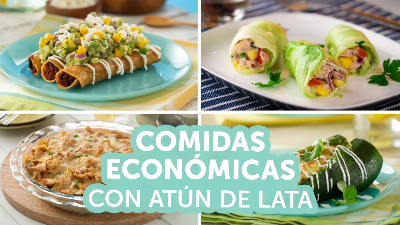 Comidas económicas con atún de lata | kiwilimón