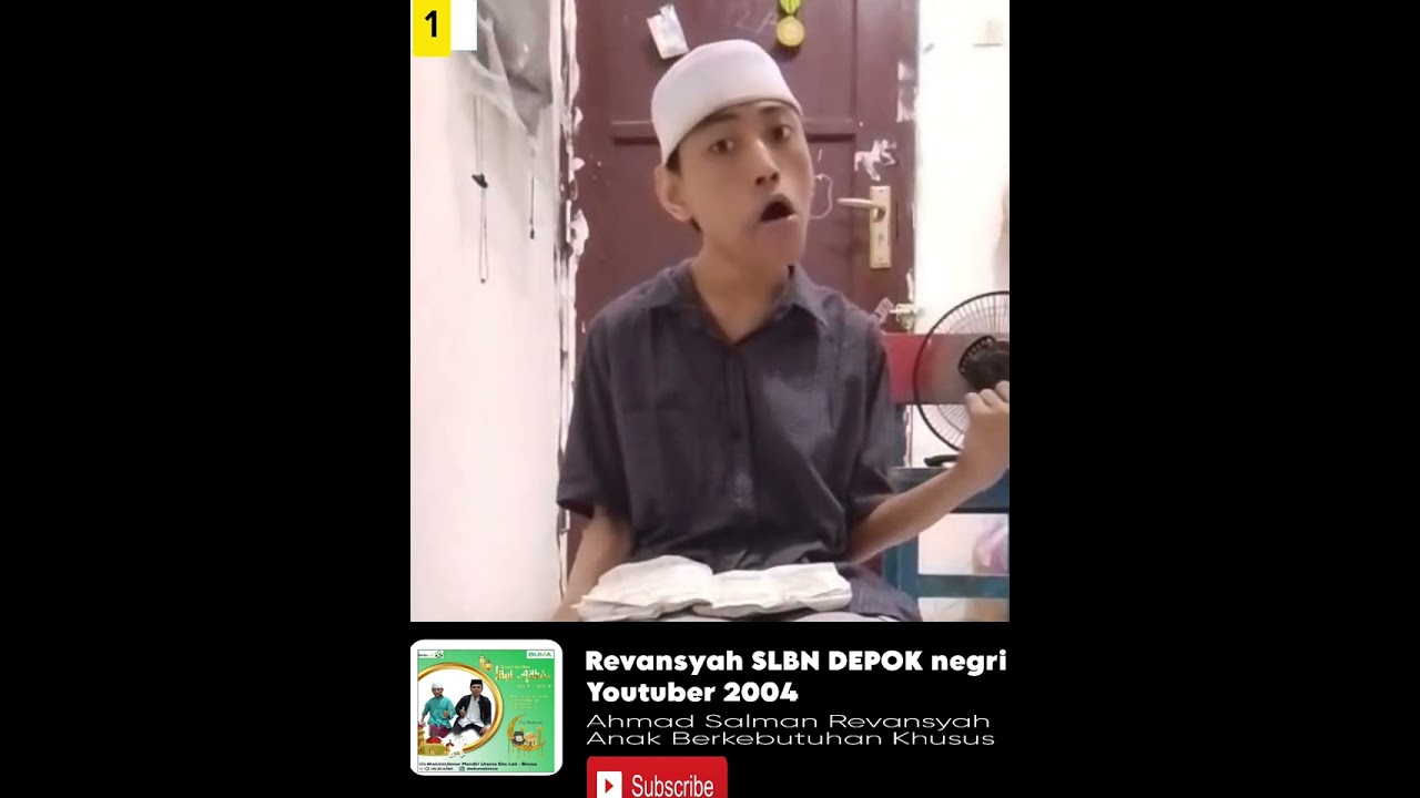judul baca juz amma sama hafalan surat pendek Salman revansyah Anak berkebutuhan khusus