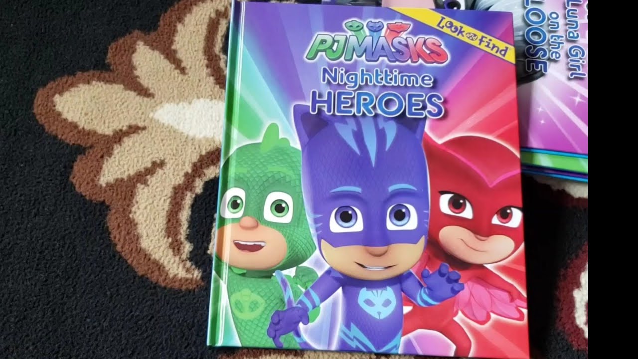 Pj masks Electronic Reader  Book no2 , Pjmask Night time Heroes  #pjmask #kidsbooks #activityforkids