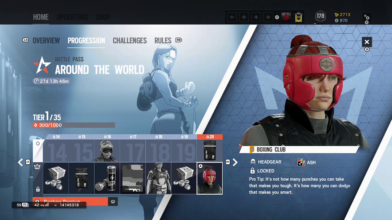 Rainbow Six Siege Around the World Battle pass showcase