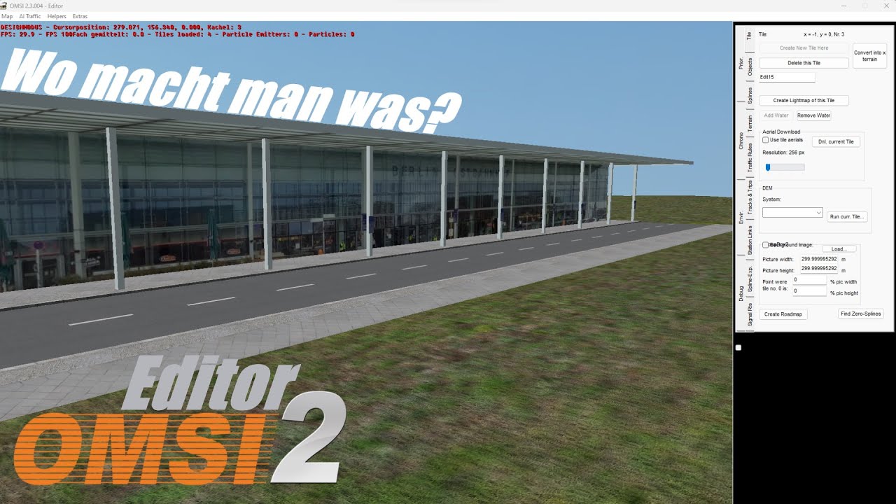 Wie funktioniert der OMSI Editor | &Uuml;berblick &uuml;ber den OMSI Editor | OMSI Tutorial