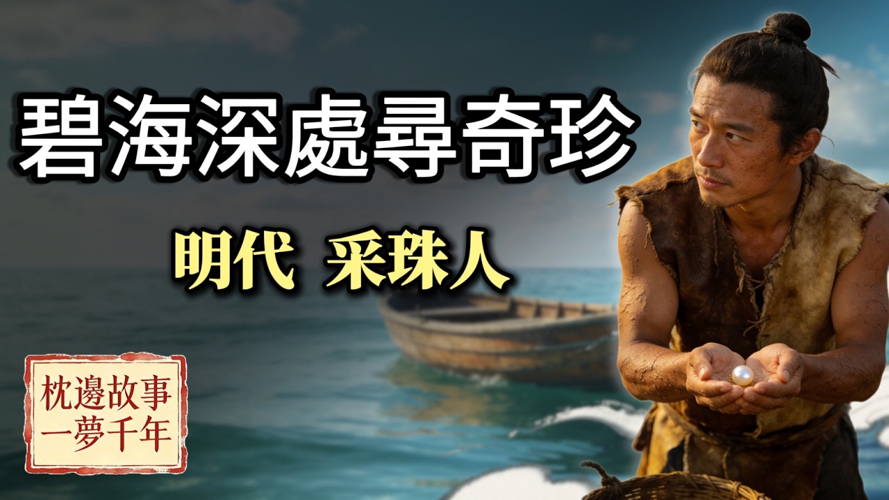 撈顆珍珠有多難？看古代采珠人咋玩命| 助眠故事 | 治療失眠 | 枕邊故事 |