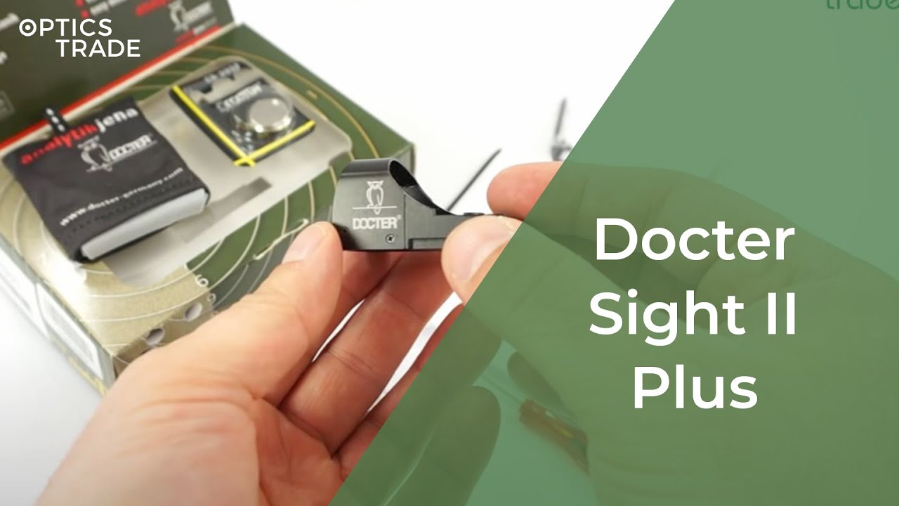 Docter Sight II Plus с красной точкой | Обзоры Optics Trade