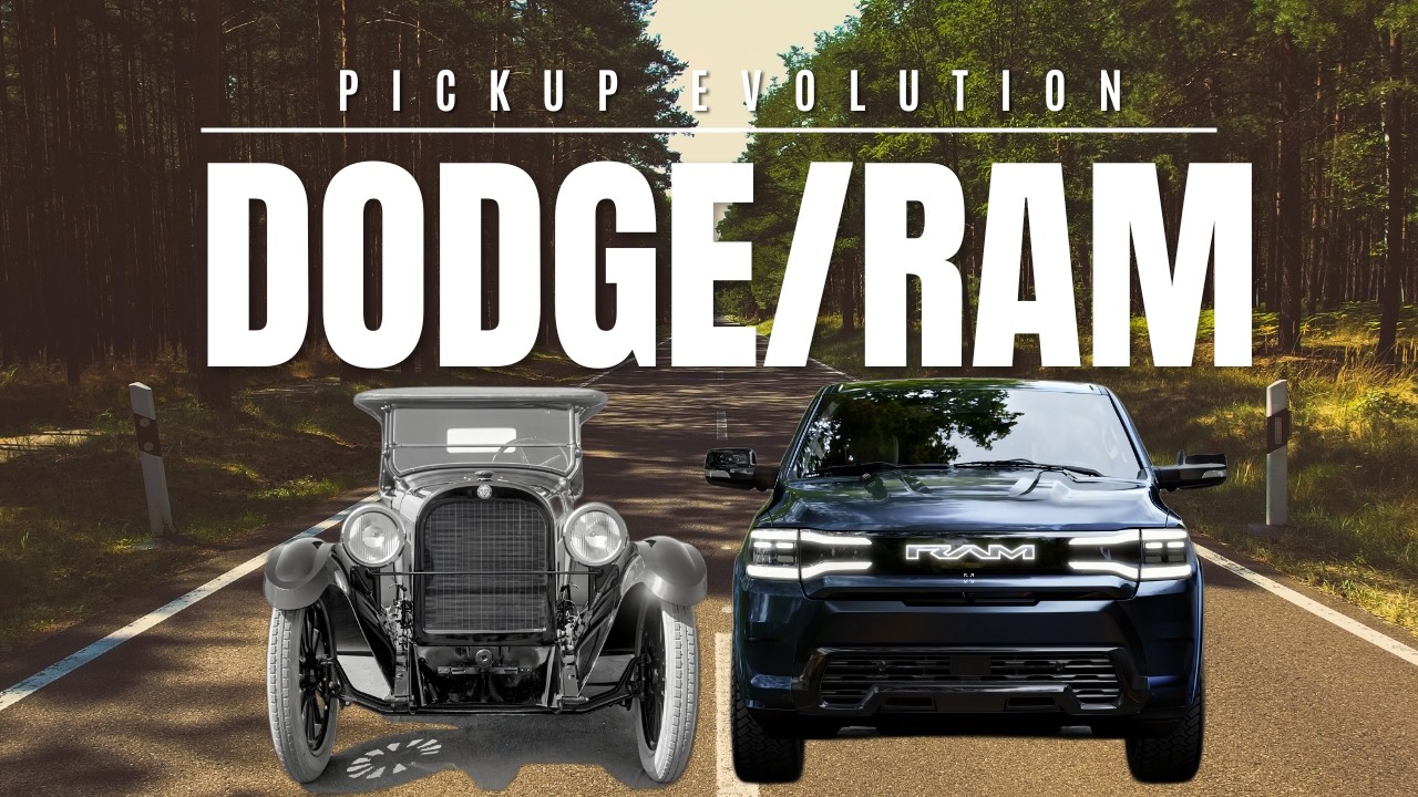 Dodge Pickup Evolution 1917-Present
