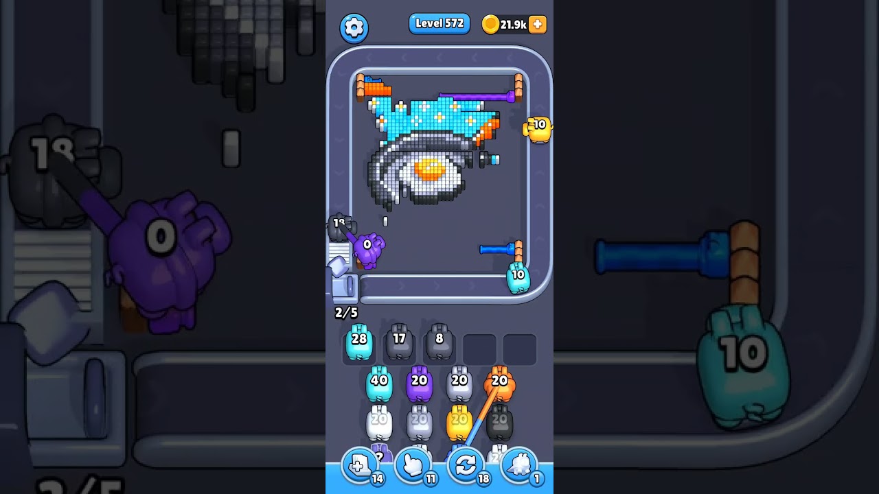 Pixel Flow level 572