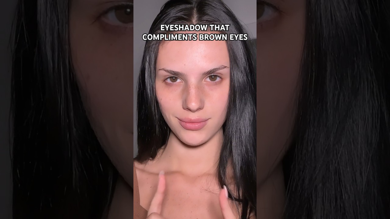 eyeshadow colors that compliment brown eyes! #makeup