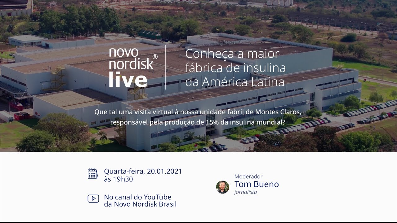 Novo Nordisk Live – Tour Virtual na Fábrica de Montes Claros