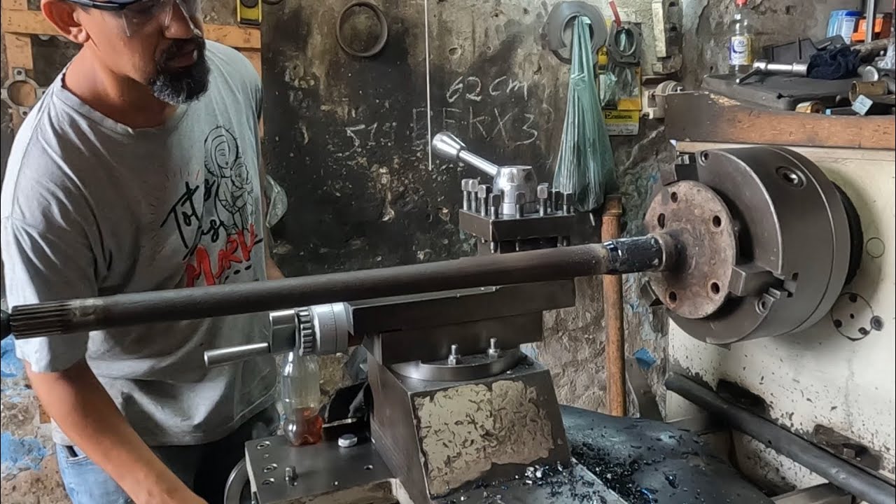 O INDIANO PIAUIENSE FAZENDO EMENDA DE EIXO !
