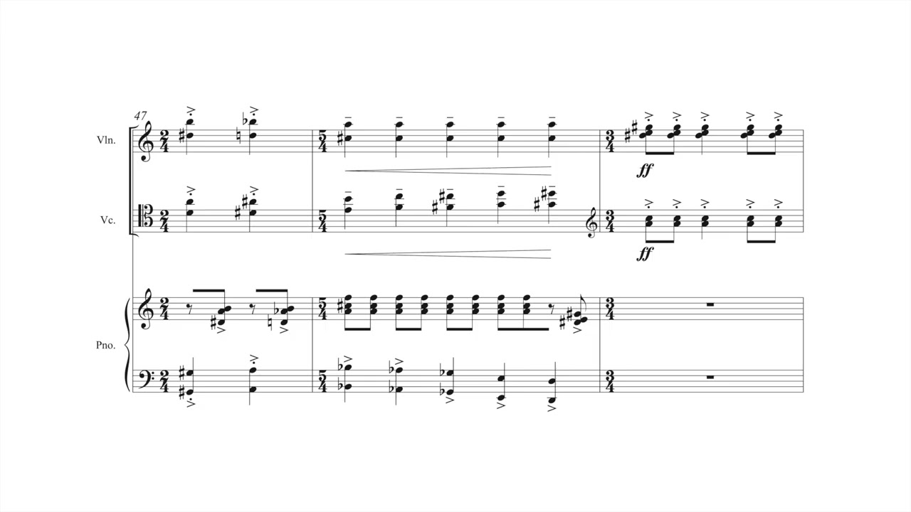 Vox Viscera - Andrés Gallo [Score Video]