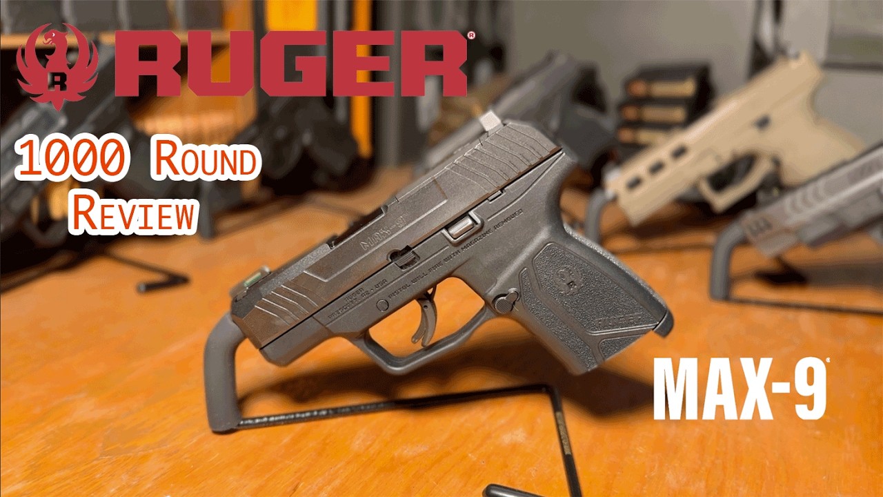 Ruger Max-9 | Обзор после 1000 выстрелов