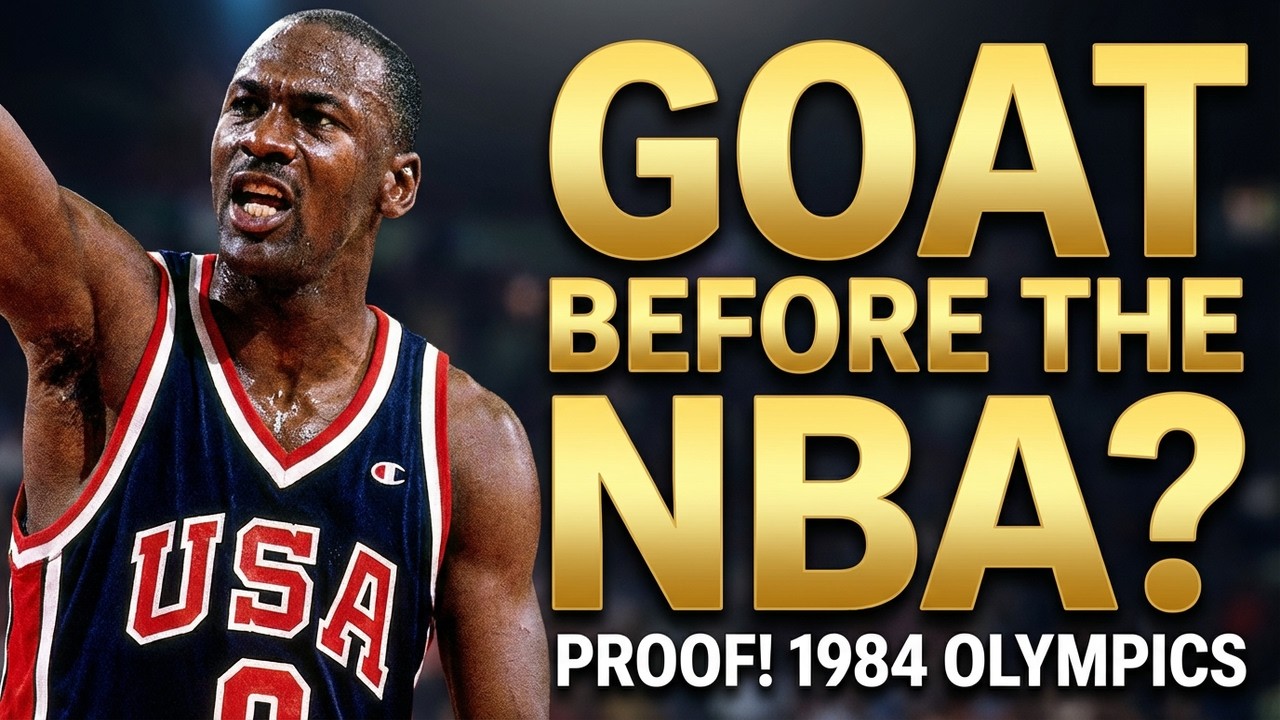 Jordan was THE GOAT at 21! Here's PROOF!😮 | 1984 Olympics
