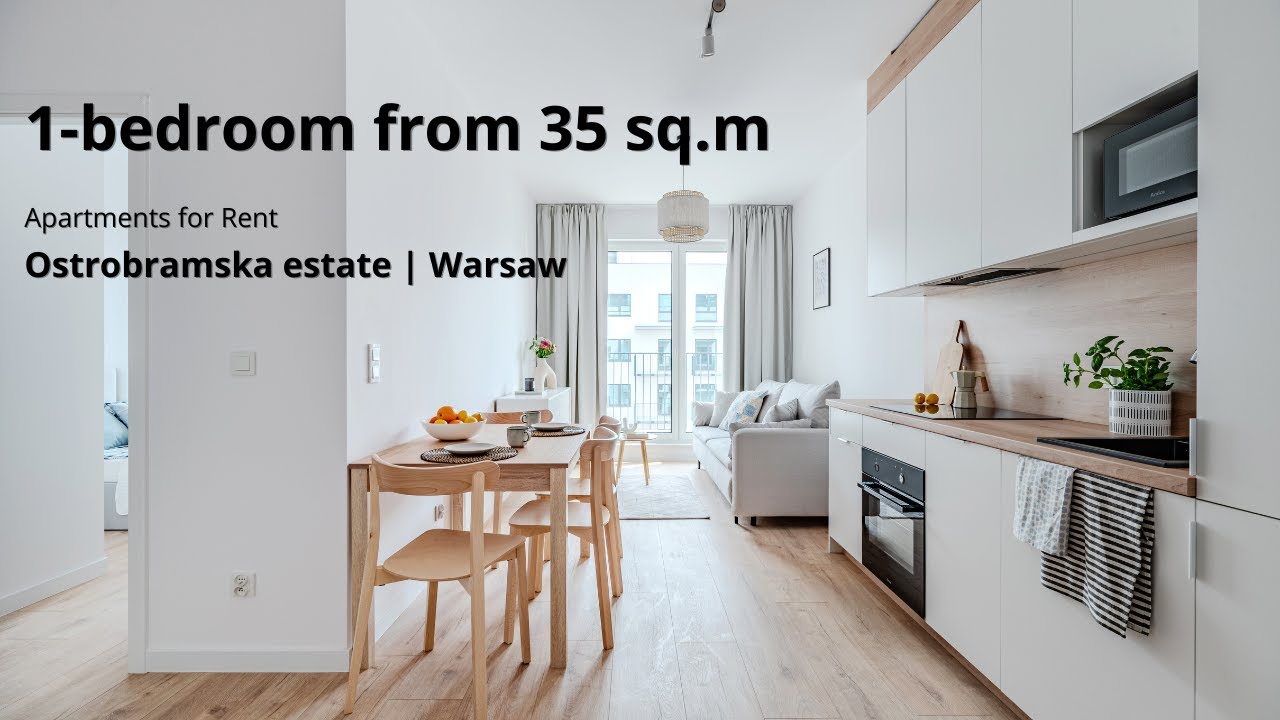 Rent a 1-Bedroom Apartment at Urban Home 🌟 | Ostrobramska Estate