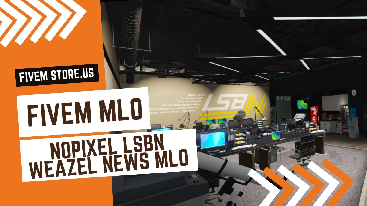 FiveM NoPixel LSBN Weazel News MLO #fivem #nopixel #news