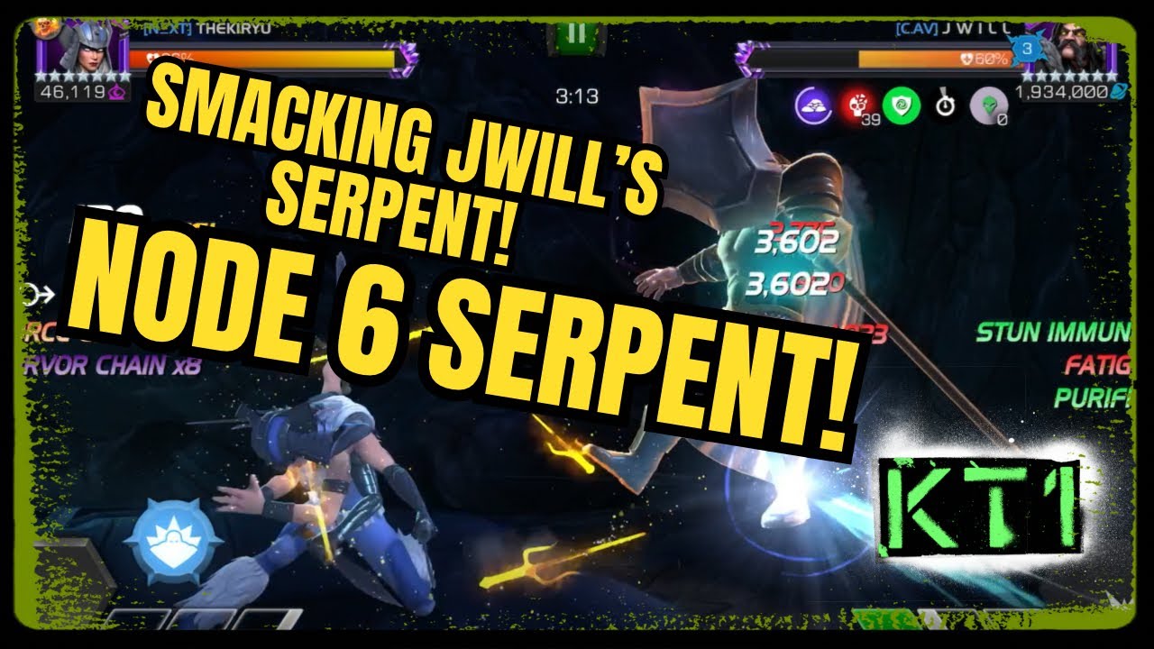 Clapping Serpents Cheeks! Node 6 Serpent! New Format War 5!