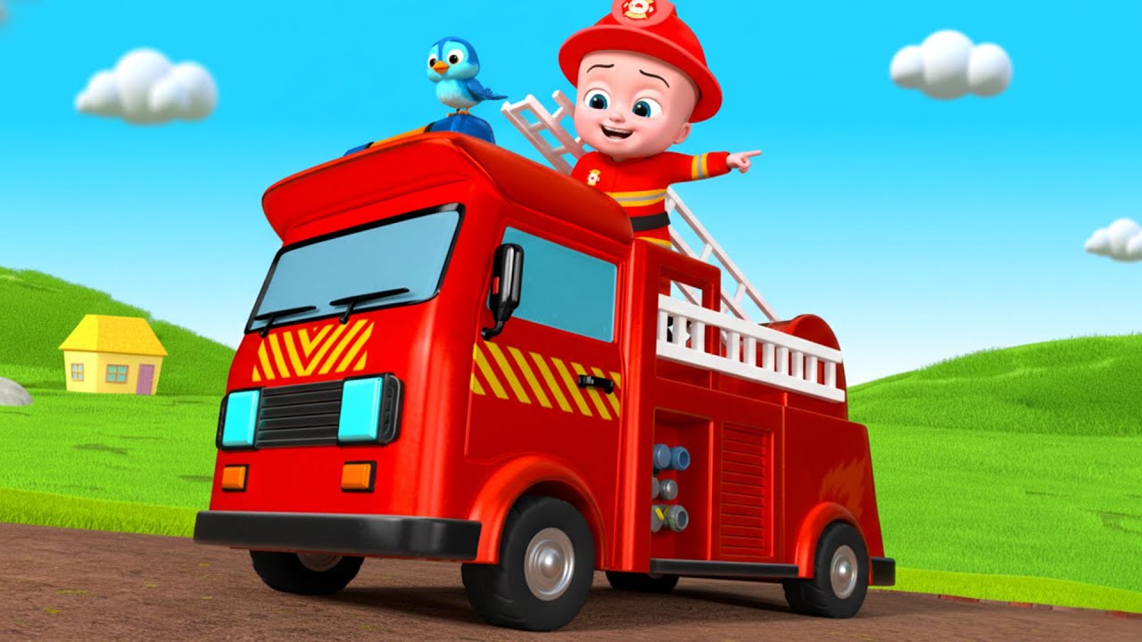 Dolly & Johny’s Brave Rescue Mission Garage 🚓🚒 Rescue Fun | Kids Story | 3D Cartoon for Toddlers