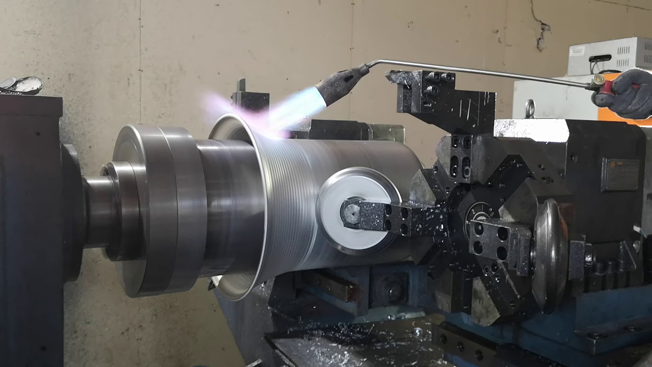 6mm Aluminum alloy heating metal spinning process