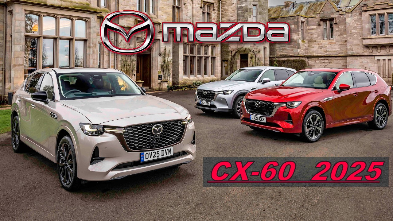 Mazda CX 60 2025: Что обновили и какие цены?