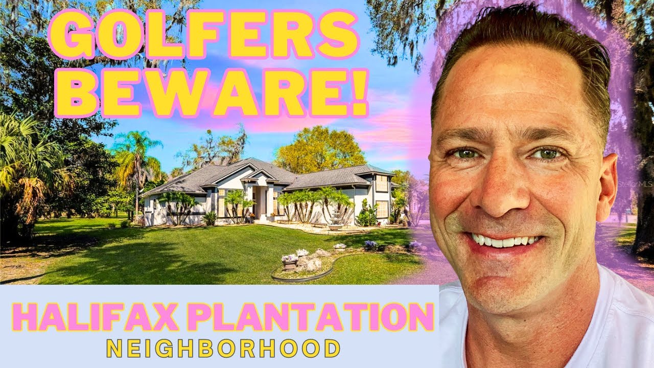 The Beautiful Neighborhood Of Halifax Plantation! / Ormond Beach suburb / Living in Daytona Beach