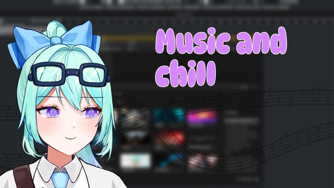 Vtuber plays vibe based piano and stuff #shorts