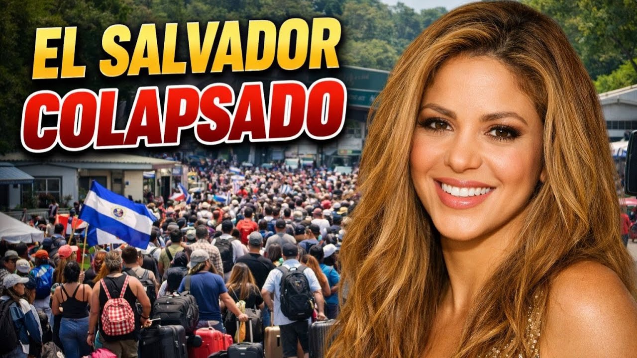 Fronteras Desbordadas🤯 TURISTAS COLAPSAN EL SALVADOR por SHAKIRA